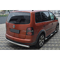 FootBoard / side bar pipe type DELUXE for VOLKSWAGEN TOURAN 2003+ _ car / accessories