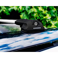 Car roof rack on manufacturer rails - MG CARRIER V1 with lock _ car / accessories