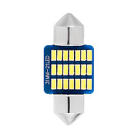 LED-diodilamput autoon 21SMD 31 mm (C5W) White 2kpl _ auto / lisävarusteet / tarvikkeet