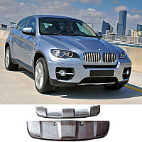 Stainless steel front and rear bumper cover, body-kit BMW X6 E71 _ car / accessories