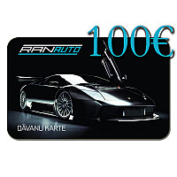 RANAUTO lahjakortti 100€ _ auto / lisävarusteet / tarvikkeet