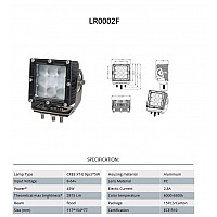 Lisävarusteinen LED ajovalo 45W (2975Lm) _ auto / lisävarusteet / tarvikkeet