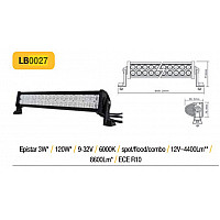 LED lisavalgusti 120W (8600Lm) _ auto / tarvikud