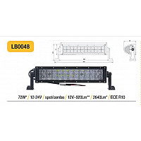 LED papildus lukturis 72W (2640Lm) _ AUTO / PIEDERUMI / AKSESUĀRI