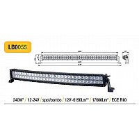 LED additional light curved 240W (17600Lm) _ car / accessories