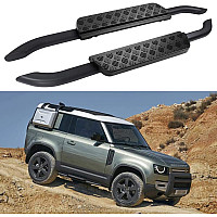 FootBoard / side step for LAND ROVER DEFENDER 2 doors 2019+ _ car / accessories