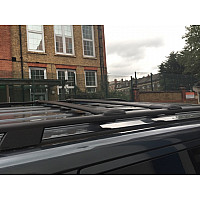 Car roof rack on manufacturer rails - CROSSBAR _ car / accessories