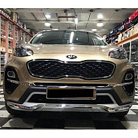 Stainless steel front and rear bumper cover, body-kit KIA SPORTAGE 2019+ _ car / accessories