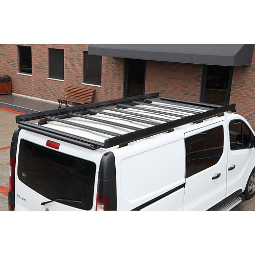 Roof rack aluminium with mounting place RENAULT TRAFIC LONG 2020+ _ car / accessories