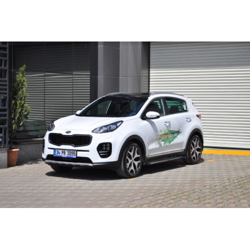 Stopnie boczne KIA SPORTAGE (2016-2021), HYUNDAI TUCSON (2015-2021) _ samochód / akcesoria