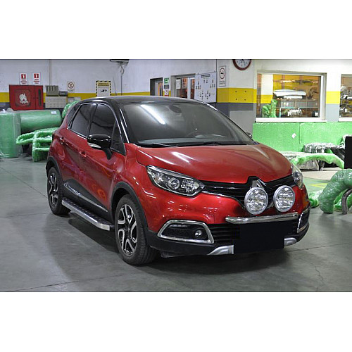 Mounts for 2 or 3 lights, front bumper guard RENAULT CAPTUR 2014+ _ car / accessories