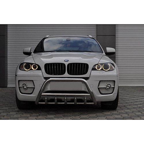 Дуга переднего бампера (кенгурятник) BMW X6 (2008-2014)