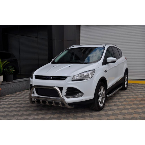 Suojalista etupuskuriin, valorauta FORD KUGA (2013-2015) _ auto / lisävarusteet / tarvikkeet