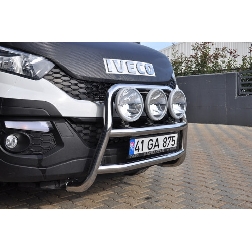 Front bumper guard / Bullbar KUNGSBACKA for IVECO DAILY 2008+ _ car / accessories