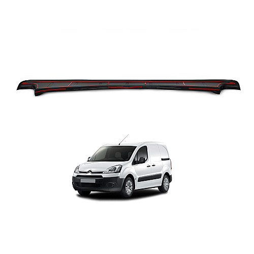 Aizmugurējā bampera uzlika, body-kit PEUGEOT PARTNER (2008-2015), CITROEN BERLINGO (2008-2018) _ auto / piederumi / aksesuāri