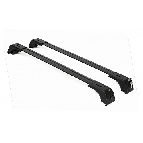 Car roof rack on integrated rails - SKYBAR V2 _ car / accessories