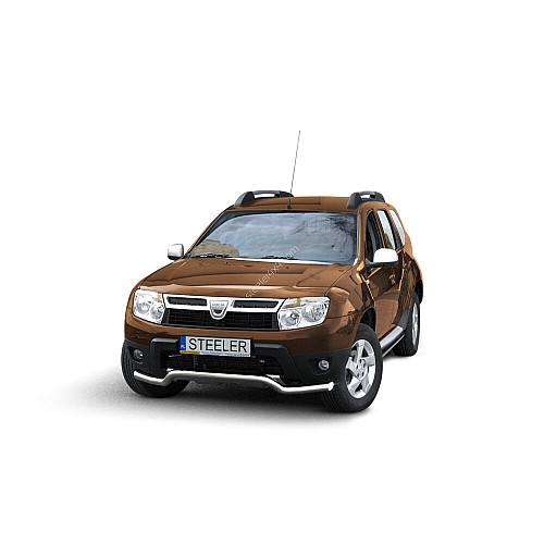 Sertificēts EU priekšējā bufera AIZSARGSTIENIS / DUGA DACIA DUSTER (2010-2014) _ auto / piederumi / aksesuāri