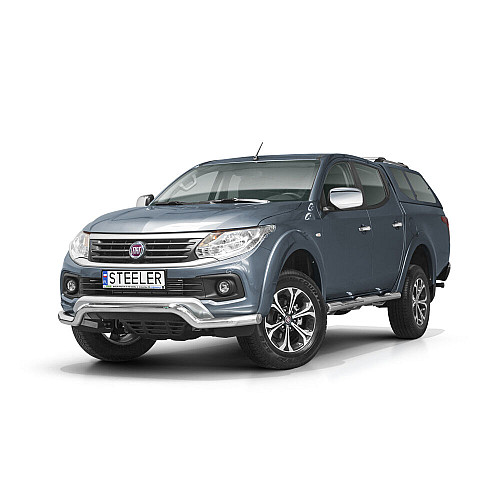 Sertificēts EU priekšējā bufera AIZSARGSTIENIS / DUGA FIAT FULLBACK 2015+ _ auto / piederumi / aksesuāri