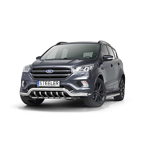 Certified EU Front bumper guard / Bullbar FORD KUGA (2017-2019) _ car / accessories