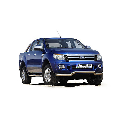 Sertificēts EU priekšējā bufera AIZSARGSTIENIS / DUGA FORD RANGER (2012-2016) _ auto / piederumi / aksesuāri