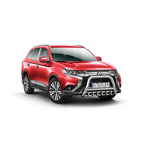 Certified EU Front bumper guard / Bullbar MITSUBISHI OUTLANDER 2018+ _ car / accessories