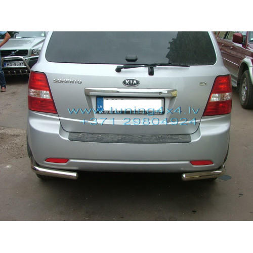 Rear Bumper Corner Protection Bars, guards KIA SPORTAGE (2004-2009) _ car / accessories