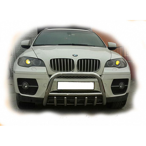 Защита переднего бампера (кенгурятник) BMW X6 E71