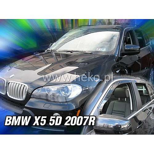 HEKO Ветровики / Дефлектора окон 4шт. BMW X5 E70 (2007-2013)