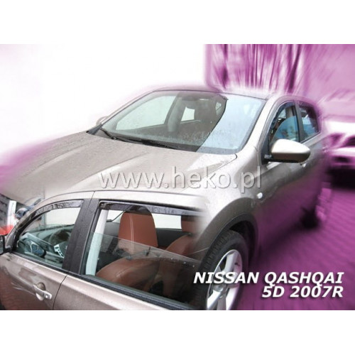 HEKO Windshield / Deflector 4 pcs. NISSAN QASHQAI (2007-2013) _ car / accessories