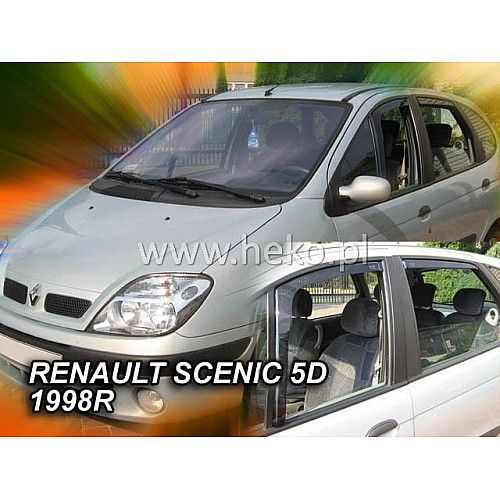 HEKO Windshield / Deflector 4 pcs. RENAULT SCENIC (1996-2003) _ car / accessories